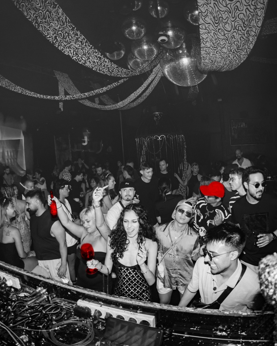 Mixy nightlife backdrop